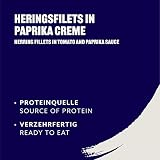 by Amazon MSC Heringsfilets in Tomaten Paprika Crème, 200g (1er-Pack)