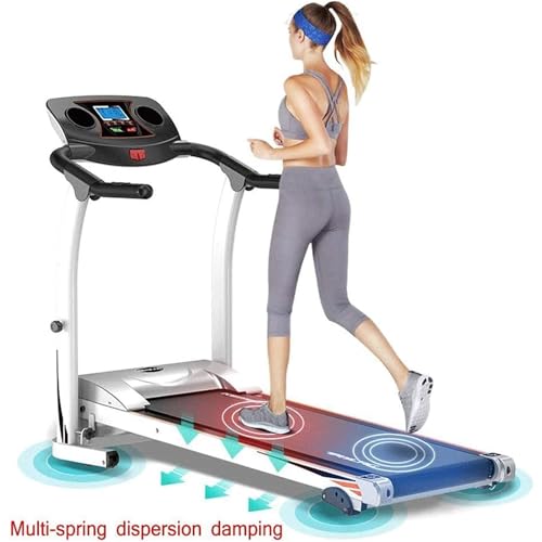 Image of Treadmill,Folding Electric Treadmill Portable Power Machine Running Jogging Gym Exercise Fitness Black