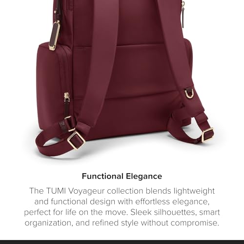 Image of Tumi Womens Celina Backpack Wine One Size