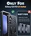 FNTCASE for Samsung Galaxy S23-FE Case: Military Grade Protective Hard Phone Case with Kickstand | Screen Protector | Shockproof TPU Full Protection Drop Proof Phone Cover for Galaxy S23 FE 5G Black