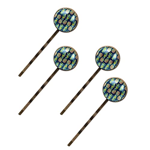 Épingle à cheveux bleu ananas de haute qualité pour chignon