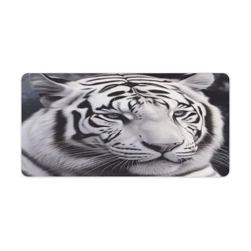 Pad Mouse Grande VstaDank White Tiger con Base Antideslizante miniatura 1