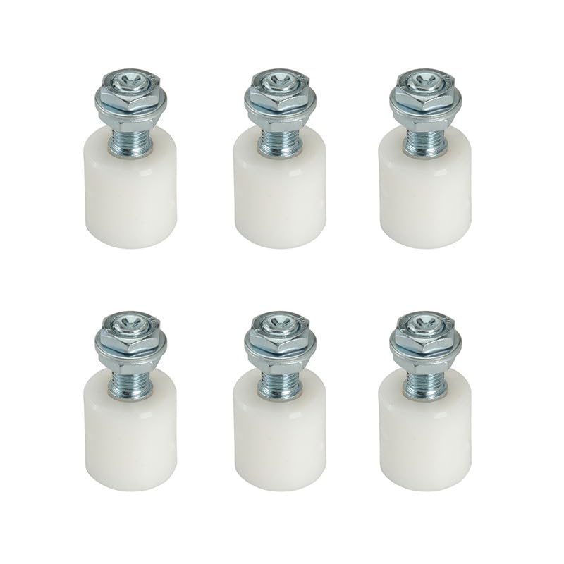 Lots d'olives de guidage supérieures nylon standard - 30 x 40 mm, 6 olives