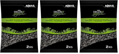 AQUAEL GRAVA DE BASALTO (2-4 MM 2 KG) (Lot de 3)