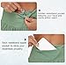 THE GYM PEOPLE Womens High Waisted Running Shorts Quick Dry Athletic Workout Shorts with Mesh Liner Zipper Pockets (Jasmine Green, Medium)