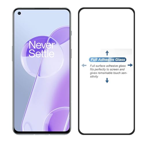 Image of POPIO Military-Grade Gorilla Tempered Glass For OnePlus 9RT 5G | 9H Hardness, Edge-to-Edge, Bubble-Free