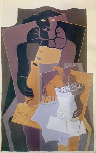 Tableaux Graffiti Art Mural Pierrot de Juan Gris SERENDIPITP Impression Moderne 60x90cm