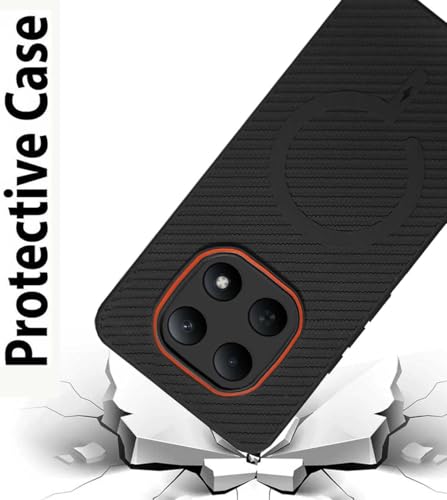 Image of Back Cover Case Compatible with for Redmi Note 15 5G | Poco M8 5G Shockproof Military Grade Protection | Micro-Fibre Cloth On Inner Side | Anti-Slip Grip for Redmi Note 15 5G| Poco M8 5G