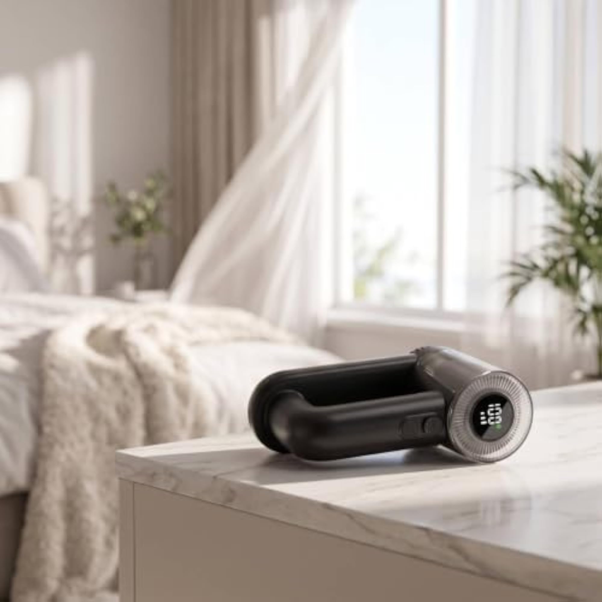 Handheld Rechargeable Fuzz Remover with Digital Display