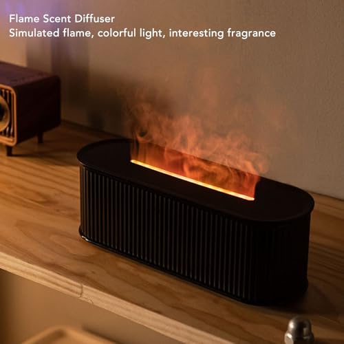 Difusor aromático eléctrico con efecto llama y temporizador miniatura 5