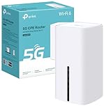 TP-Link Archer NX210 AX1800Mbps Wi-Fi 6 5G Router With Sim Slot, Up To 4.67Gbps Download Speeds, Dual-Band WiFi Router, Gigabit LAN/WAN Port, SIM Card Plug & Play, EasyMesh-Compatible WiFi Booster
