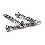 LANGLEBIG UND ROBUST - Diese Trockenbauschrauben sind aus Edelstahl, langlebig und stark, hohe Festigkeit, nicht verformend, Anti-Korrosion und Anti-Rost.