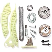 AUCERAMIC 11311439853 Engine Timing Chain Kit with Camshaft Adjusters VVT Sprocket Fit for 2011-2016 Mini Cooper Countryman R60 2013-2016 Paceman R61 1.6L L4