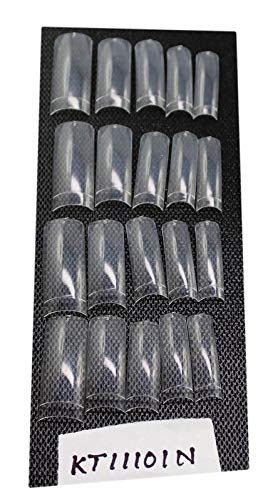 20pcs Square Transparent Nail Tips KT11101N