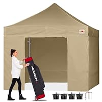 Amazon | ABCCANOPY タープテント 3mx3m 2.5mx2.5m 横幕4枚（サイド