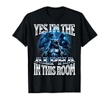 Alpha Wolf Meme Beta Male Funny Embarrassing Cringe Gag Joke T-Shirt
