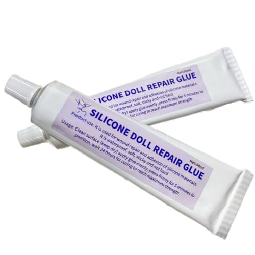 Silicone Doll Repair Adhesive for Soft Skin Tone, Adhesive for Wounds, Filling Doll Cavities