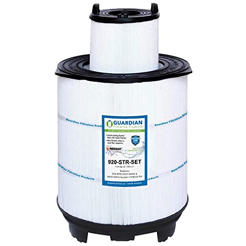 Guardian Filtration Pool Filters - Inner And Outer Set - Replaces Sta-Rite 25021-0200S & 25022-0201S System 3 S7M120 Set, Pentair #TOP1