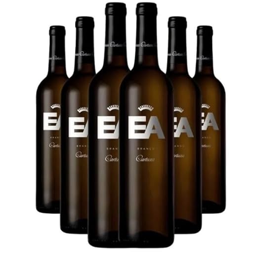 Vinho Portugues Cartuxa EA Branco 750ml | Combo 6 Garrafas