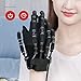Finger Training Device Rehabilitation Robot Gloves, Hemiplegia Finger Rehabilitation Trainer Robot Gloves Passive Training Finger Flexion Correction, for Stroke Hemiplegia Patients.(Left,Medium)