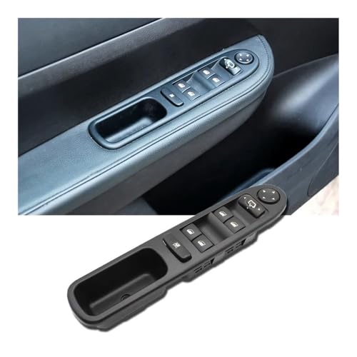 Interrupteur commande vitre électrique : bouton de commutation lève-vitre pour 307, CC, SW - 6