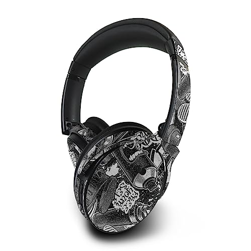 Image of MightySkins Skin Compatible with Bose QuietComfort 45 Headphones - Puppy Fall | Protective, Durable, and Unique Vinyl Decal wrap Cover | Easy to Apply, Remove, and Change Styles | Made in the USA