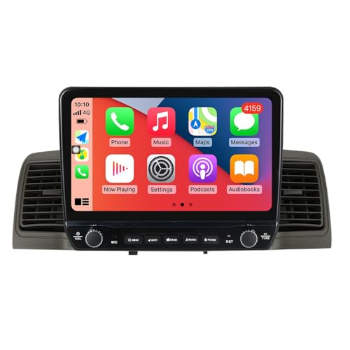 Autoradio 2 Din pour Toyota Corolla EX 2004-2012 avec écran tactile sans fil et radio DSP