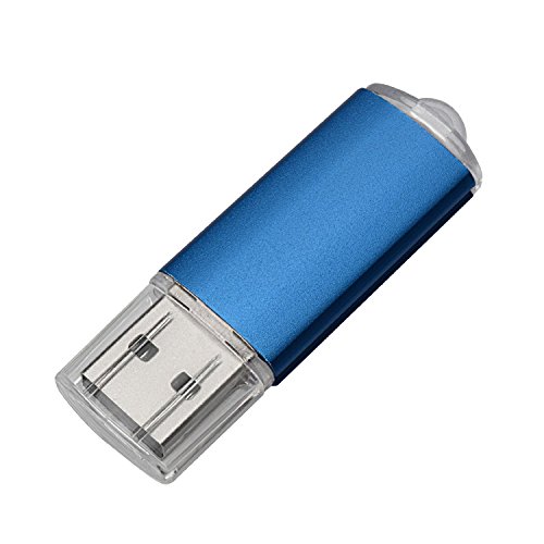 100 Stück 128 MB USB Flash Drive USB 2.0 Memory Stick Memory Drive Pen Drive (128 MB, Blau)
