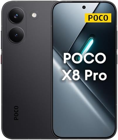 XIAOMI Poco X8 Pro 12+512 Black (No Power Adapter Included)
