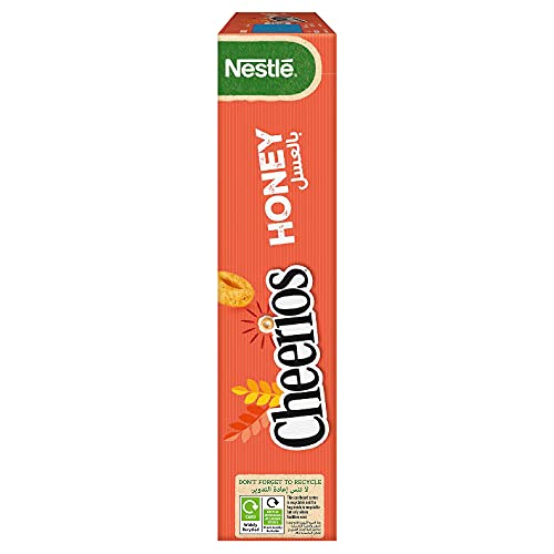 Nestlé Honey Cheerios Breakfast Cereal Pack, 375g