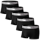 [Meetime] ボクサーパンツ メンズ 下着 6枚セット 5枚セット 4枚セット前閉じ 吸水速乾 抗菌防臭 3D 立体成型 ボクサーブリーフ ローライズ (#08-5枚セット, L)
