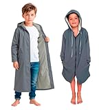 MACAR Waterproof Swim Parka with Fleece Lining – Ideal for Poolside & Outdoor Activities
