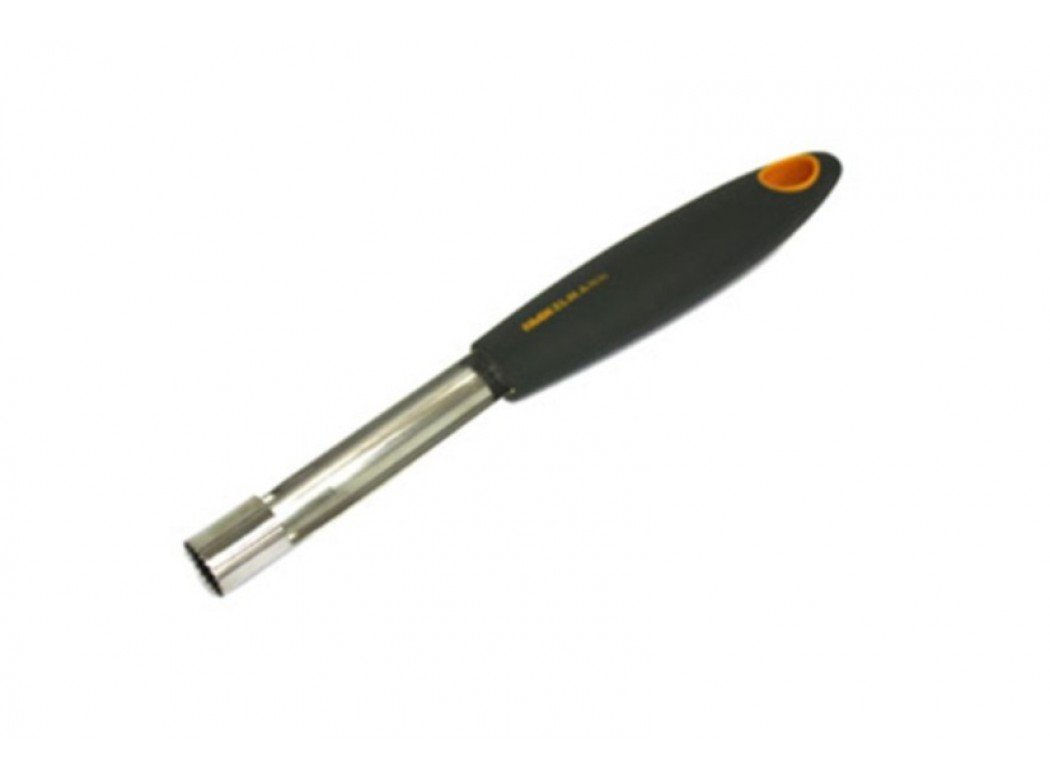 Fackelmann "Soft Apple Corer, Stainless Steel, Grey/Orange/Silver, 20 Cm