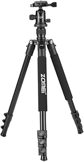 UKCOCO Camera Tripod Heavy Duty Travel Camera Tripod Aluminum Alloy Tripod Portable Tripod Camera Stand Tripod Camera Tripod Stand Micro Single Black Bracket Phone Stand Tripod