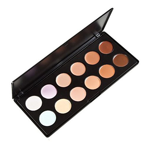 Easy lifestyles Cosmetic 12 Colors Professional Concealer Camouflage Foundation Makeup Palette Contour Face Contouring Kit
