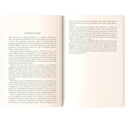 Image of The Adventures of Sherlock Holmes | Unabridged (192 Pages) | Detective Fiction Mystery Novel for Readers of All Ages by Arthur Conan Doyle
