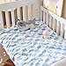 Yagle Mate 4 Pcs Baby Blankets, Fluffy Small Crib Baby Blankets for Boys, Fleece Checkered Blanket, Toddler Receiving Blankets 30×40