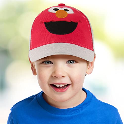 Sesame Street Boys Baseball Hat, Elmo, Abby Cadabby & Bart Simpson Adjustable Cap For Toddler Ages 2-4 Or Kids Ages 4-7 #TOP1