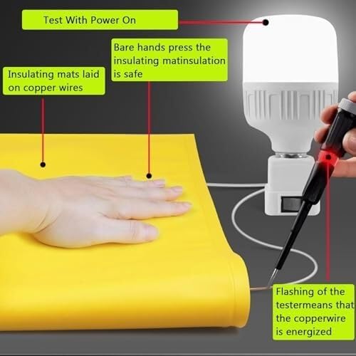 Tapetes de protección aislantes para trabajo eléctrico y herramienta de seguridad de salvavidas, protección de alto voltaje para linieros