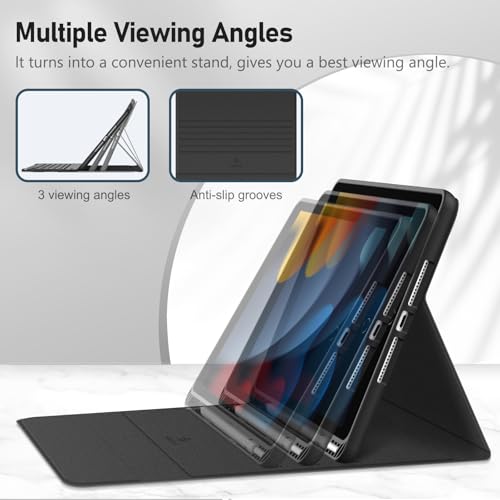 Clavier pour iPad 9/8/7 Gen avec rangement de stylet pour prise de note - 6
