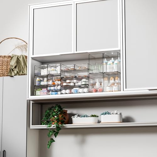 Yieach 6 Pack Stackable Storage Drawers - 30% Off