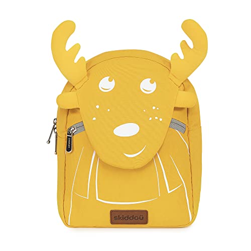 skiddoü Vani Sac à dos unisexe pour enfant de 1 à 3 ans Jaune Cover