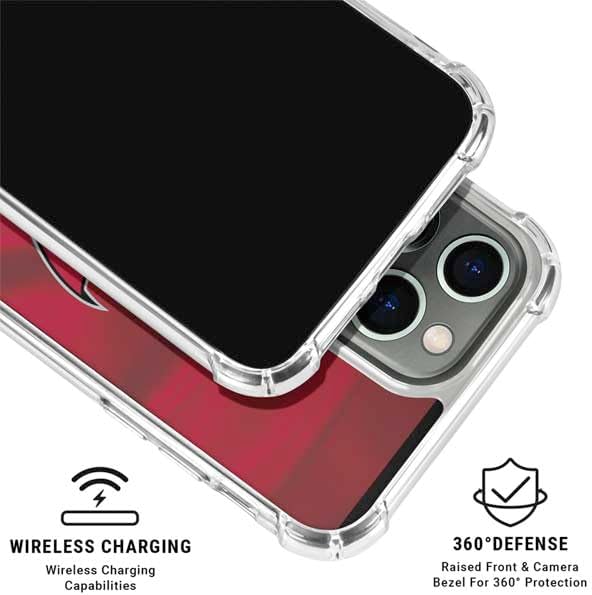 Skinit Clear Phone Case Compatible with iPhone 16 Pro Max - Officially Licensed NFL Tampa Bay Buccaneers Design