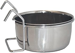Pet Platter Hook On Pet Bowl,Silver,150 ml