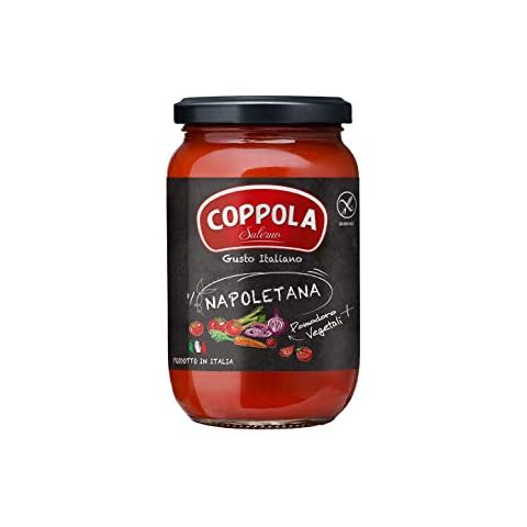 Coppola Sugo Napoletana, Salsa de tomate con verduras - Sin azúcar añadida 350g (Caja de 6) Cover