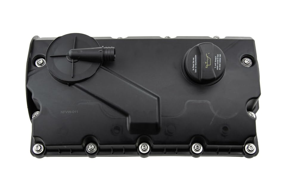 TAPA CULATA + JUNTAS compatible con VOLKSWAGEN GOLF V (1K) (2004-2009) con motor 1.9 TDI / 2.0 SDI / 2.0 TDI - 038103469AD 038103469AH 038103469M 038103469Q 038103469S