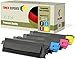 Price comparison product image Set of 4 TONER EXPERTE® Compatible with TK-590 Premium Toner Cartridges for Kyocera ECOSYS P6026cdn M6026cdn M6026cidn M6526cdn M6526cidn FS-C5250DN FS-C2026MFP FS-C2126MFP FS-C2526MFP FS-C2626MFP