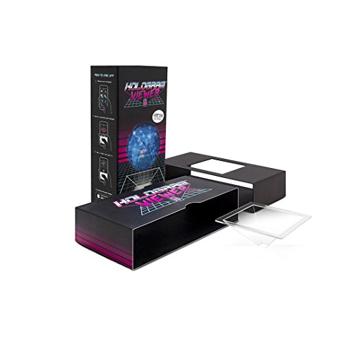 Luckies of London 3D Hologram Pyramid Holographic Display Kit Works with Any Smartphone Downloadable...