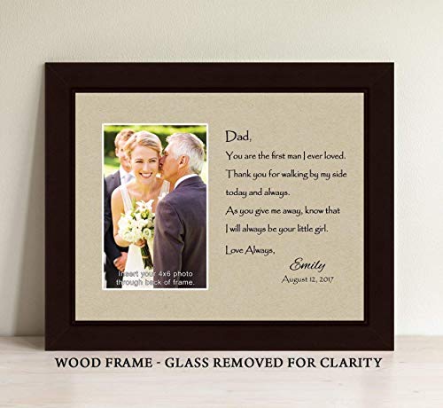 father of the bride picture frame