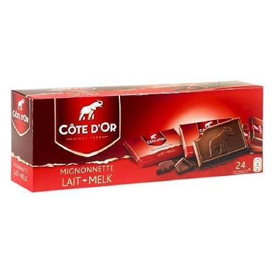 Cote D&amp;#39;Or - Mignonnette Premium Belgian Chocolate, 24 Pieces Dark
